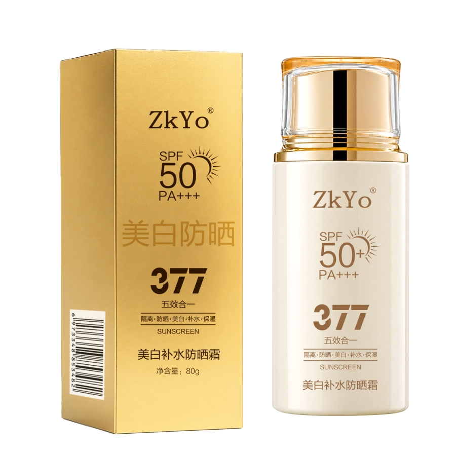 ZKYO美白补水防晒霜SPF50+PA+++(夜叉）